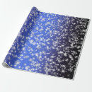 Buscar reluciente papel de regalo Copos de nieve