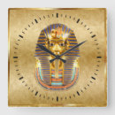 Buscar egipto relojes de pared Oro