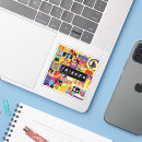 Buscar icónico pegatinas Diseño lúdico