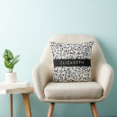 Buscar black and white cojines Monograma
