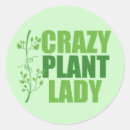 Buscar plantas pegatinas Dama de planta loca