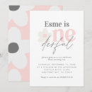 Buscar del chica invitaciones primer cumpleaños Adorable