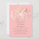 Buscar horseshoe invitaciones Rosa
