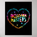 Buscar inclusión posters Aceptación del autismo