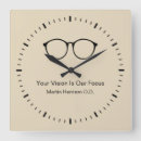 Buscar optometría relojes de pared Ojo