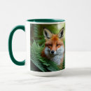 Buscar zorro tazas Naranja