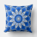 Buscar mandala azul cojines Floral