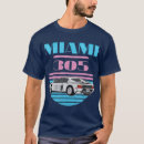 Buscar miami beach camisetas Azul