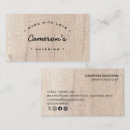 Buscar restauración tarjetas de visita Clientes