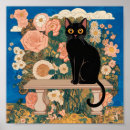 Buscar black cat arte Floral