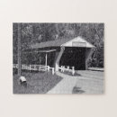 Buscar puente cubierto puzzles Vintage