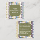 Buscar onda tarjetas de visita General y unisex