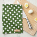 Buscar verde y blanco paños de cocina Para él