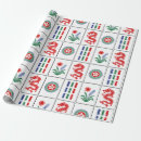 Buscar mahjong papel de regalo Asiático