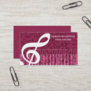 Buscar piano cola de tarjetas de visita Profesional