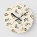 Buscar verde menta relojes de pared Para niños