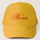 Buscar amarilla de la boda gorras Novia