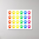 Buscar huellas lienzos Colorido