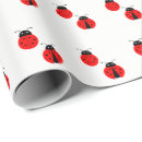 Buscar mariquita papel de regalo Insecto de la señora