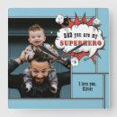 Buscar superhéroe relojes de pared Comic