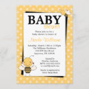 Buscar manosee la abeja invitaciones Chica