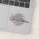 Buscar avión militar pegatinas Piloto