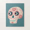 Buscar calaveras puzzles Cráneo de azúcar