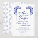 Buscar judía invitaciones Azul