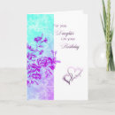 Buscar corazón violeta tarjetas Para ella