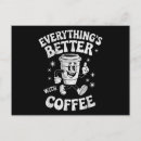 Buscar vintage divertido postales Café