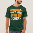 Buscar funny chef camisetas 10 º mercadería
