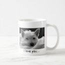 Buscar perro del westie tazas Amor