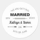 Buscar el casarse pegatinas Inicial