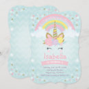 Buscar rainbow unicorn invitaciones Cuento de hadas