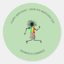 Buscar bailarina feliz pegatinas Elegante