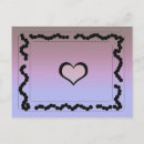 Buscar diseño del corazón postales Elegante