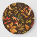 Buscar marrón claro relojes de pared Patrón