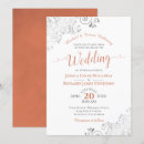 Buscar coral y blanco invitaciones Invitados