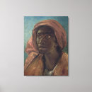 Buscar mujer negra lienzos Negro