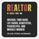 Buscar broker pegatinas Agente inmobiliario