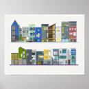 Buscar casas coloridas posters Moderno