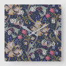 Buscar art nouveau relojes de pared Floral