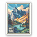 Buscar banff pegatinas Montañas rocosas