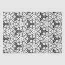 Buscar diseño blanco y negro papel de seda Gráfico