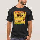 Buscar acto secundario camisetas Extraño