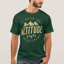 Buscar altitud camisetas Divertido