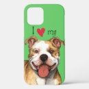 Buscar bull terrier iphone fundas Pitbull