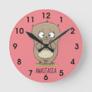 Buscar hámster relojes de pared Animal
