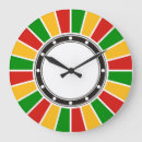 Buscar rasta relojes de pared Rayas