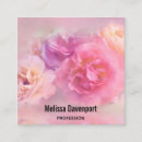 Buscar fotografía tarjetas de visita Floral